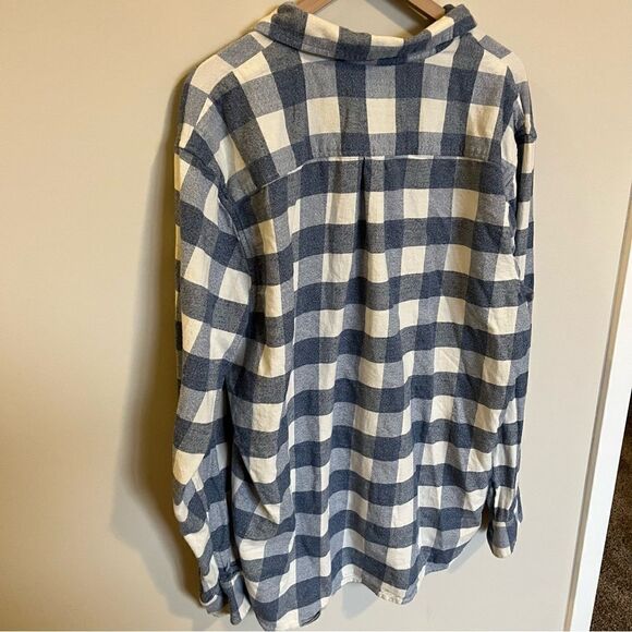 Lucky Brand Saturday Stretch Flannel Button Down - Picture 4 of 12